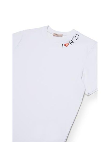 T-shirt con logo N°21 KIDS | N210GP N01530N100
